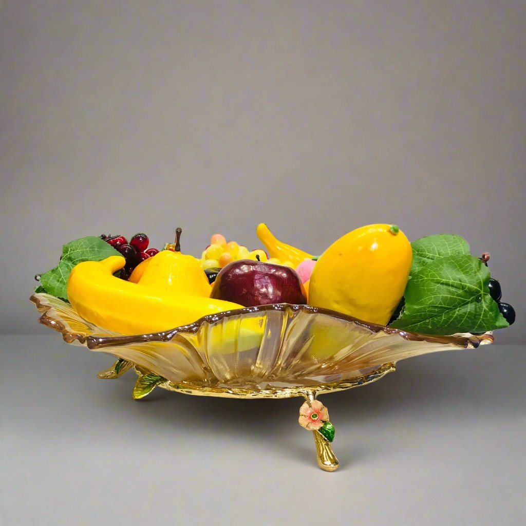 Fruit Serving Tray (Brownish)