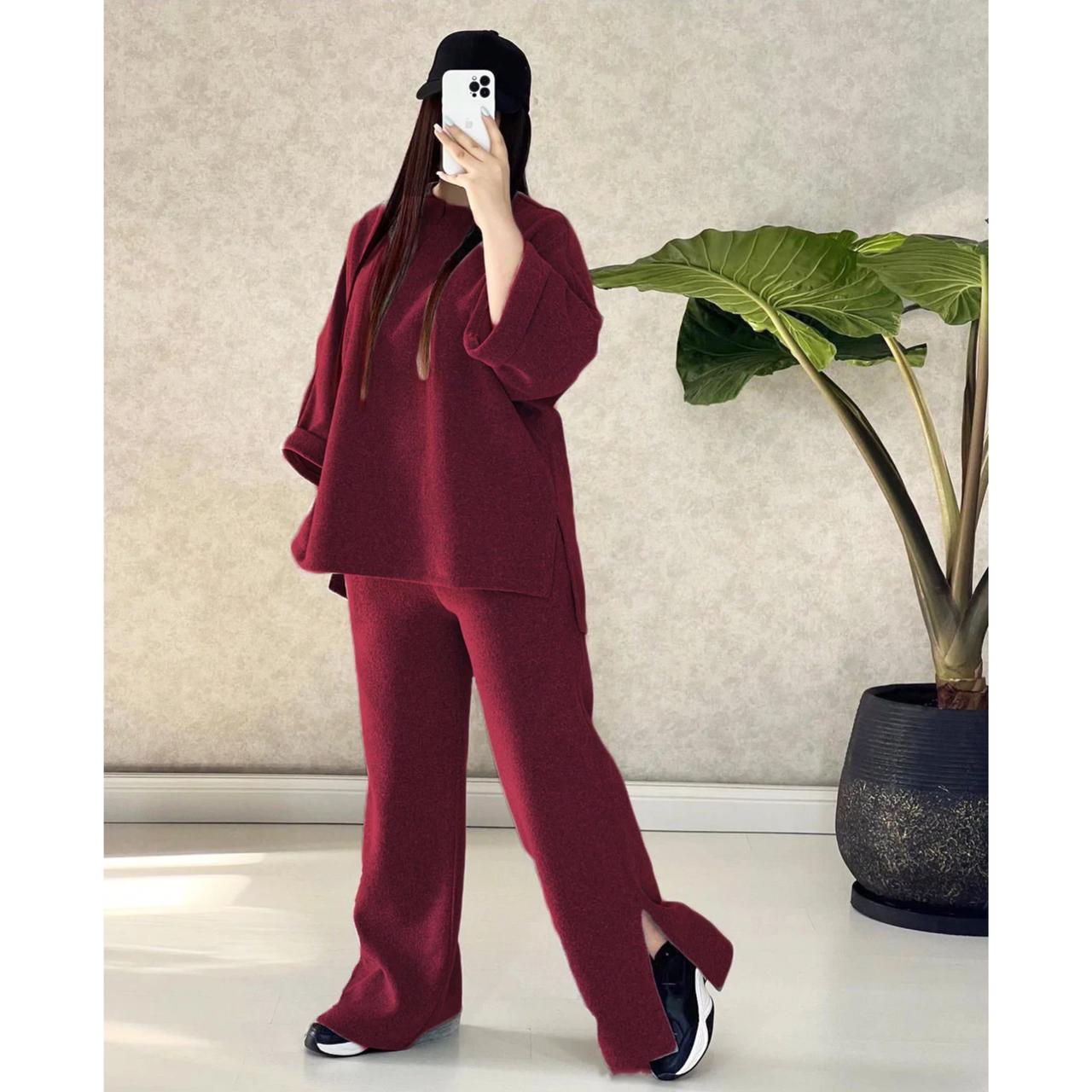 FEMALE WINTER BOTTOM CUT STYLE TRACK SUIT