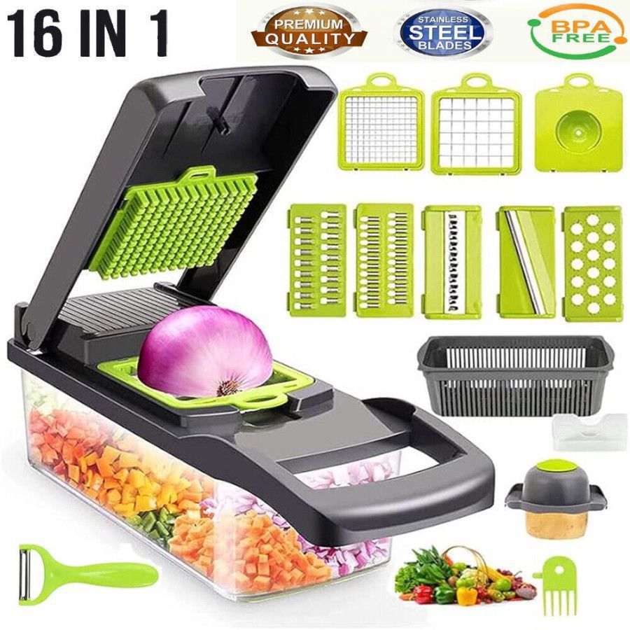 16in1 Vegetable Chopper Veggie Slice