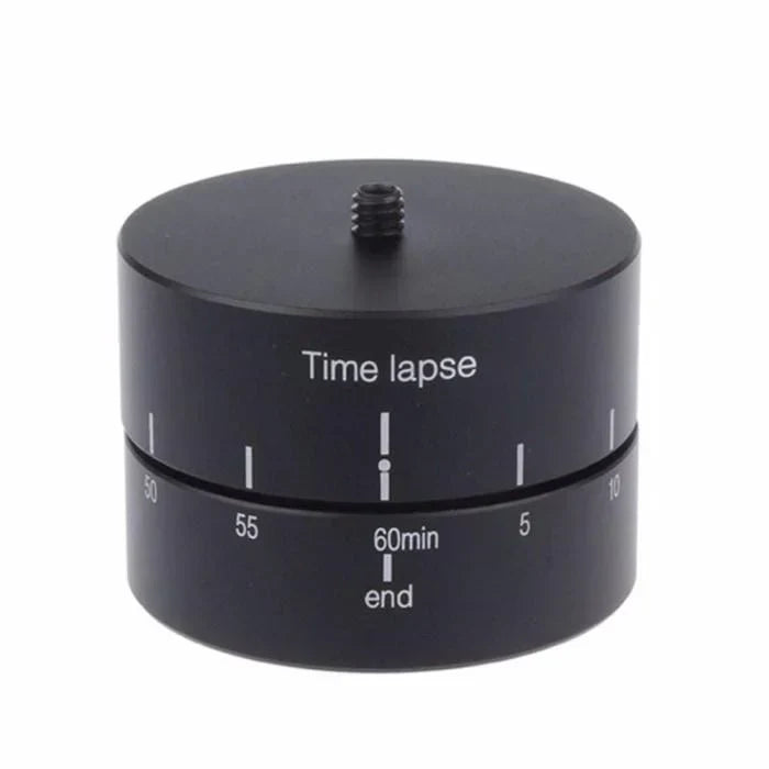 Time lapse 360 Degree Auto Rotate Camera Tripod for Mobile, Go Pro, DSLR